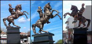 282 cm Atatürk heykeli yapımı