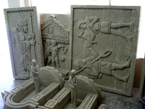 Alçı Resim Kabartma Yapımı